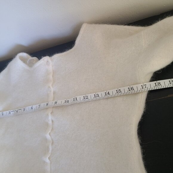 La Maille Sezane Super Kid Mohair Alpaca Blend Cardigan Sweater Women's Small - Picture 6 of 9